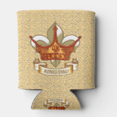 King Dad Crown aangepaste Koelbox Blikjeskoeler (Achterkant)