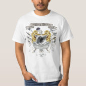 King Dad Royal Crest Vaderdag T-Shirt (Voorkant)