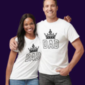 King Dad, Vaderdag Gift T-Shirt