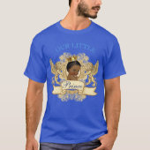 KING DADDY | Baby shower van de koninklijke Afrika T-shirt (Voorkant)