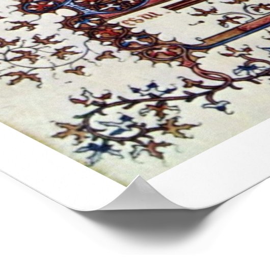 King David By Beauneveu André Poster (Hoek)