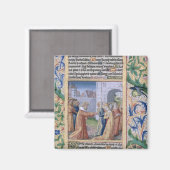 King David coveting Bathsheba Magneet (Voorkant / Achterkant)