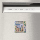 King David coveting Bathsheba Magneet (Insitu (Vaatwasser))