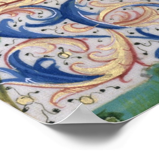 King David coveting Bathsheba Poster (Hoek)