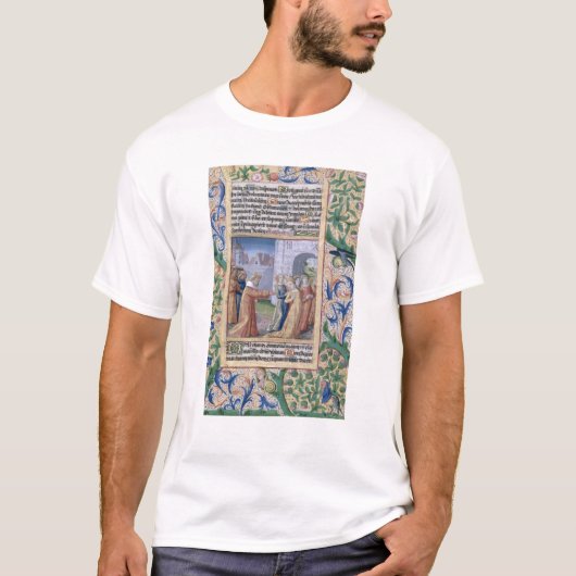 King David coveting Bathsheba T-shirt (Voorkant)