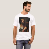 "King David die de Harp speelt" T-shirt (Voorkant volledig)