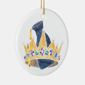 King David - Jesse Tree Keepomwille Ornament (Rechts)