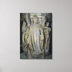 King David, Moses en Jeremiah Canvas Afdruk