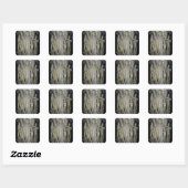 King David, Moses en Jeremiah Vierkante Sticker (Vel)