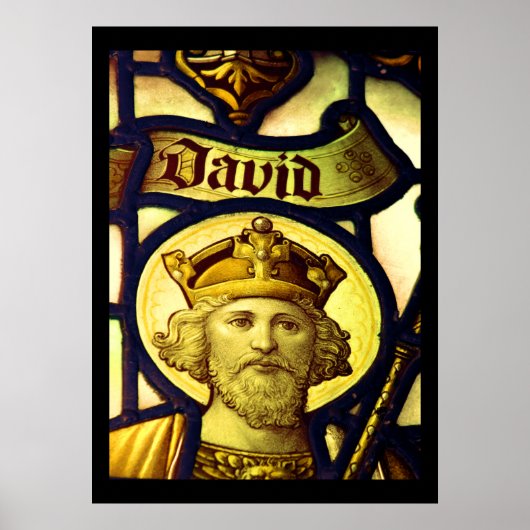 King David Poster (Voorkant)