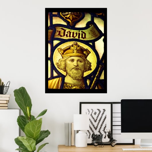 King David Poster (Thuiskantoor)