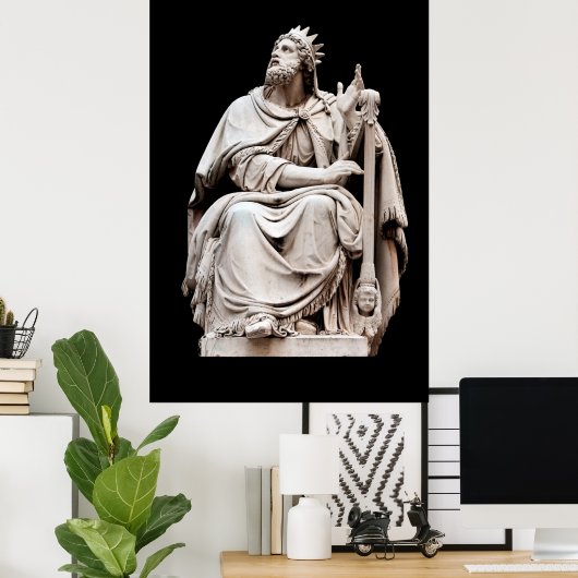 King David Poster (Thuiskantoor)