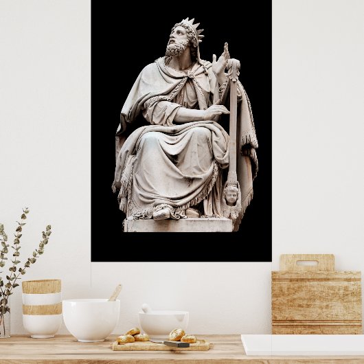 King David Poster (Keuken)