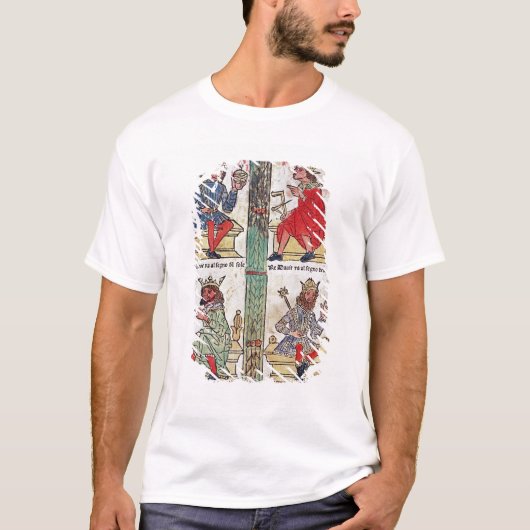 King David, Solomon, Luba en Turnis T-shirt (Voorkant)