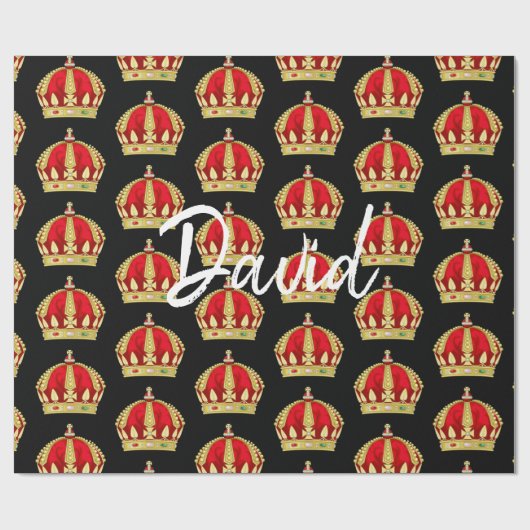 King David Wrapping Paper Cadeaupapier (Vlak)
