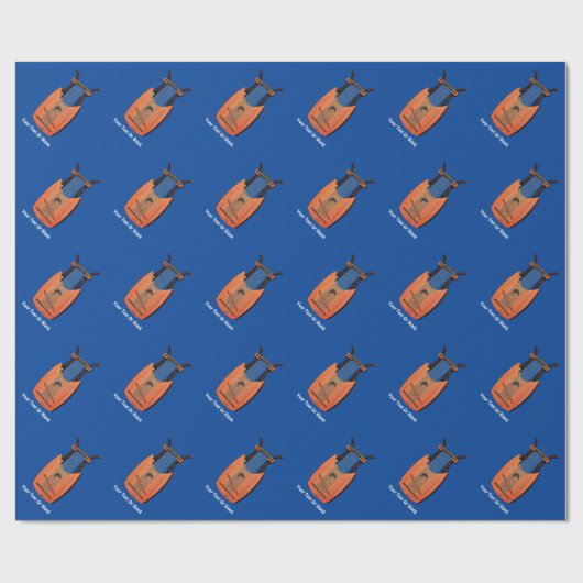 King David's Harp Cadeaupapier (Vlak)