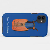 King David's Harp Case-Mate iPhone Case (Achterkant (horizontaal))