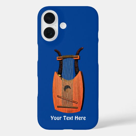 King David's Harp Case-Mate iPhone Case (Achterkant)