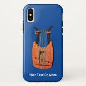 King David's Harp Case-Mate iPhone Case (Achterkant)