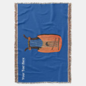 King David's Harp Deken (Voorkant Verticaal)