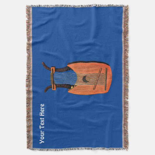 King David's Harp Deken (Voorkant Verticaal)