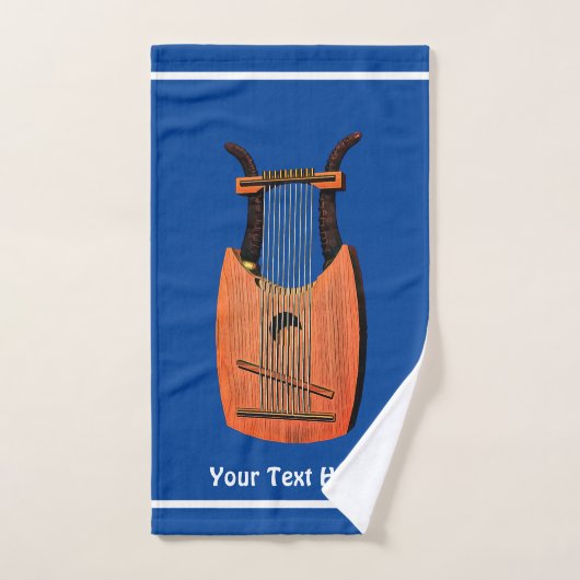 King David's Harp Handdoek (Handdoek)