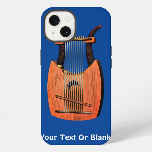 King David's Harp iPhone Hoesje (Achterkant)