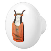 King David's Harp Keramische Knop (Rechts)