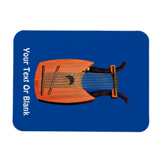 King David's Harp Magneet (Horizontaal)
