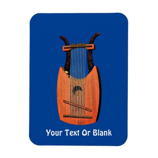 King David's Harp Magneet (Verticaal)