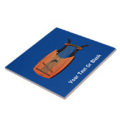 King David's Harp Tegeltje (Zijkant)