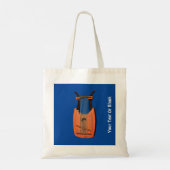 King David's Harp Tote Bag (Achterkant)