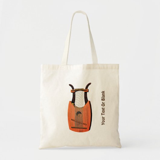 King David's Harp Tote Bag (Voorkant)