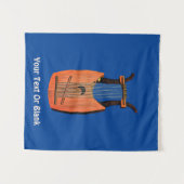 King David's Harp Wandkleed (Voorkant (horizontaal))