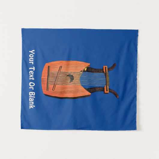 King David's Harp Wandkleed (Voorkant (horizontaal))