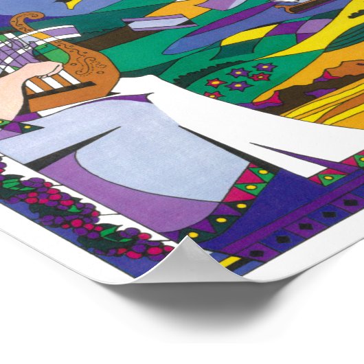 King David's Song Poster (Hoek)