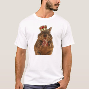 King Degu eating pizza T-shirt