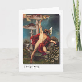 King Di Fungi Tarot Wenskaart Kaart