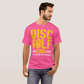 King Disk Golf Disc Golf T-shirt (Voorkant volledig)