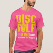 King Disk Golf Disc Golf T-shirt (Voorkant)