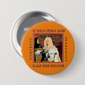 King Donald Trump Ronde Button 7,6 Cm (Voorkant /achterkant)