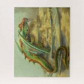 King Dragon Legpuzzel (Verticaal)