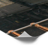 King Edward 1 Steam Engine Poster (Hoek)