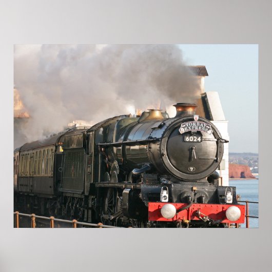 King Edward 1 Steam Engine Poster (Voorkant)
