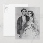 King Edward en Queen Alexandra Briefkaart (Voorkant / Achterkant)