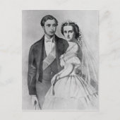 King Edward en Queen Alexandra Briefkaart (Voorkant)