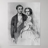 King Edward en Queen Alexandra Poster (Voorkant)