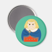 King Edward I of England Magneet (Voorkant / Achterkant)