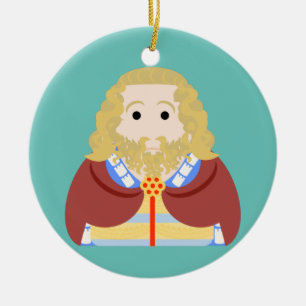 King Edward II of England Keramisch Ornament