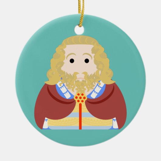 King Edward II of England Keramisch Ornament (Voorkant)